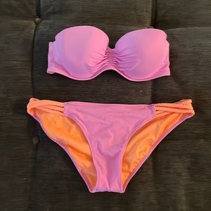 Victoria’s Secret Bikini Set- 36C top/ Large bottoms